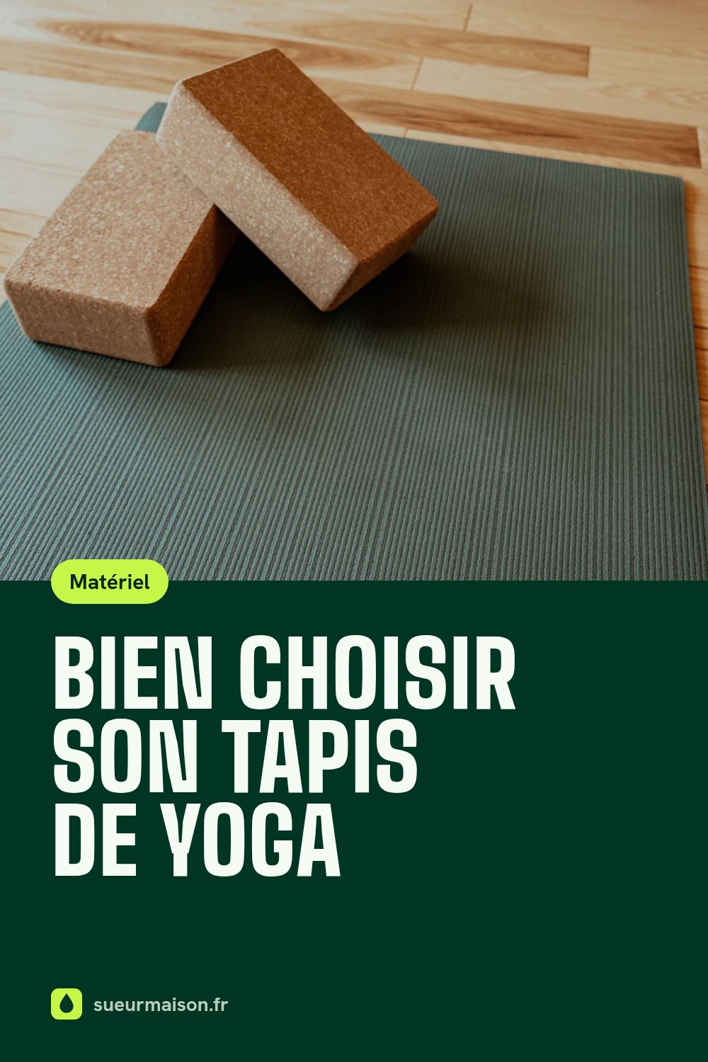 Épingle Pinterest : Bien choisir son tapis de yoga