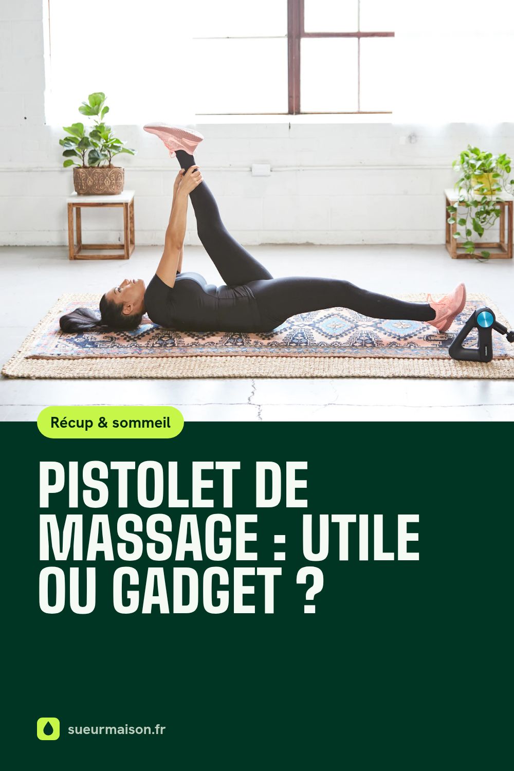 Épingle Pinterest : Pistolet de massage : utile ou gadget ?