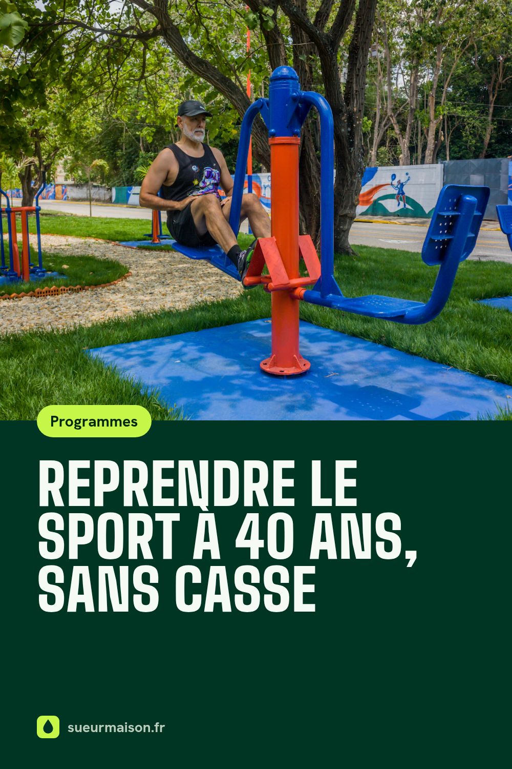 Épingle Pinterest : Reprendre le sport à 40 ans, sans casse