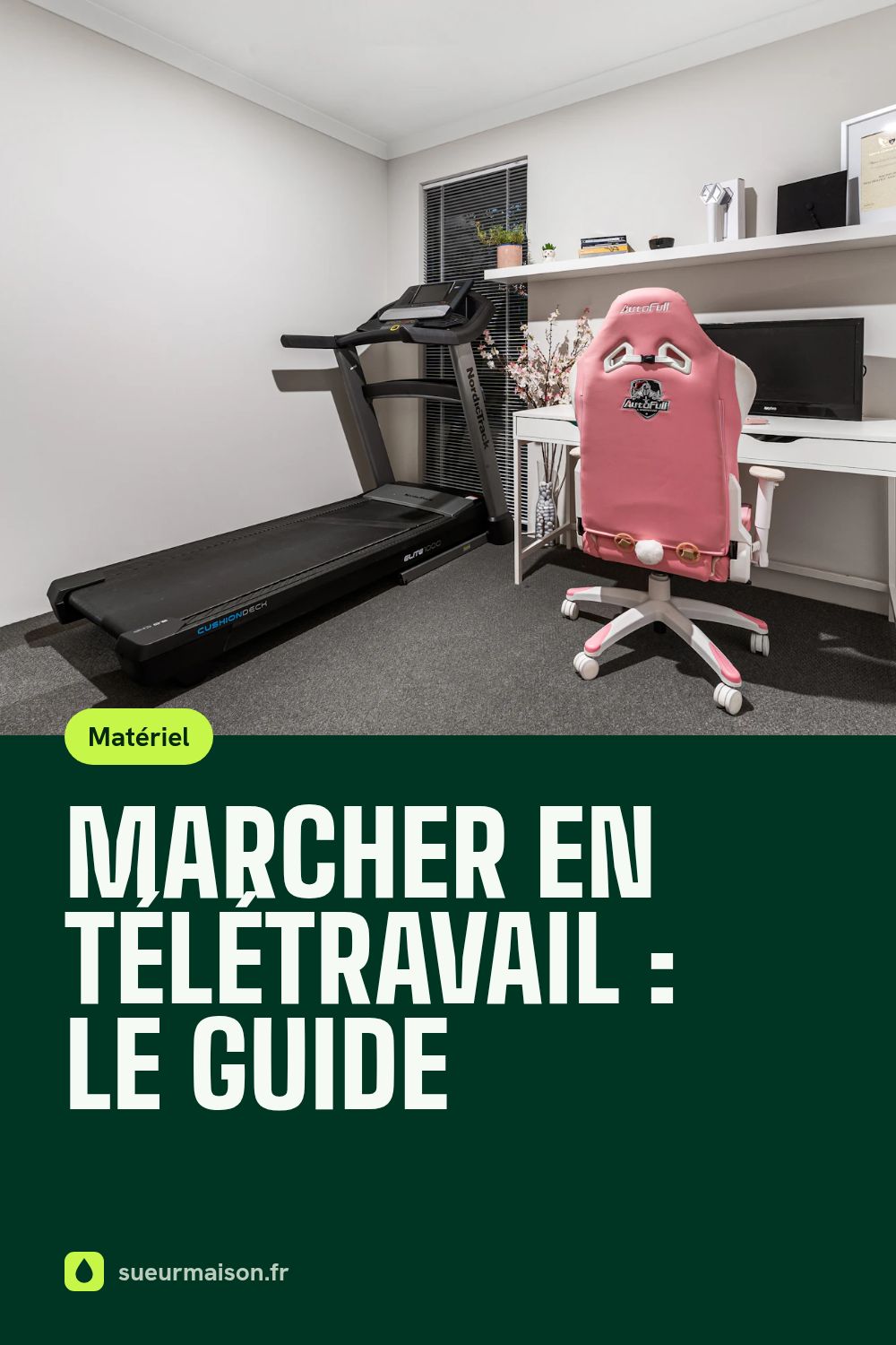Épingle Pinterest : Marcher en télétravail : le guide