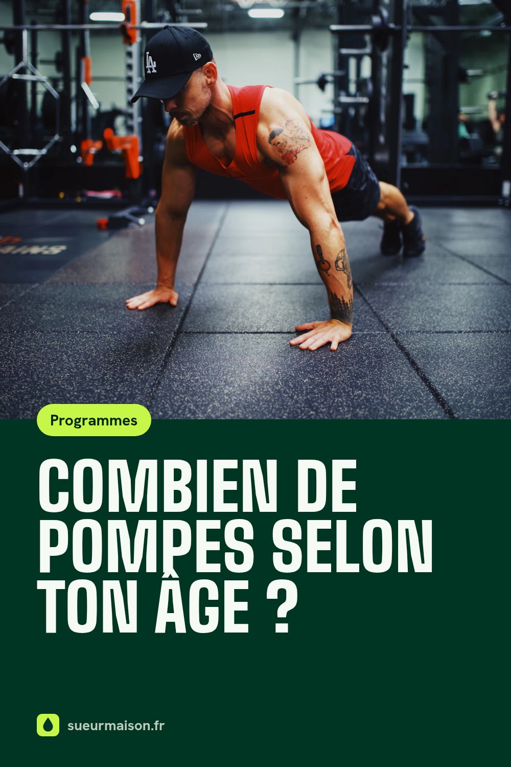 Épingle Pinterest : Combien de pompes selon ton âge ?